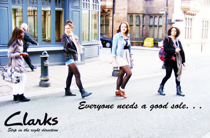 clarks new shoes advert